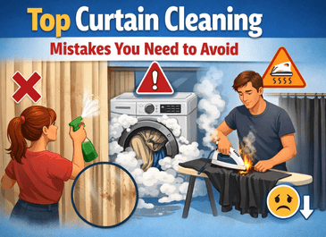Top Curtain Cleaning Mistakes You Need to Avoid